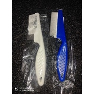 Sikat Kutu Haiwan Pet Rambut Kelemumur Flea Tick Comb Besi READY STOK