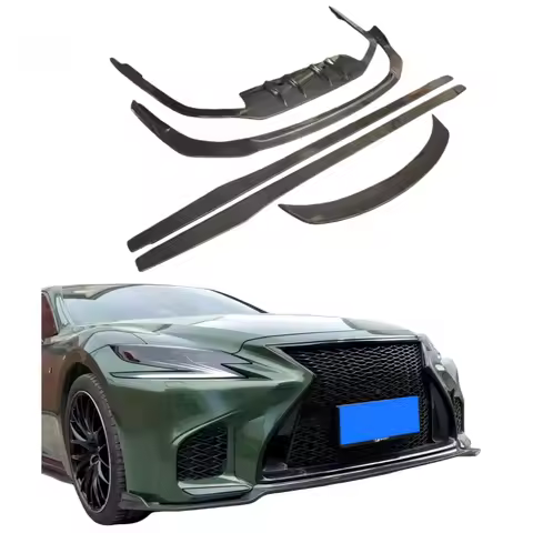 2017-2020 for Lexus LS/LS350 LS500 LS600H Upgraded Carbon Fiber Body Kit Front Lips Side Skirt Rear 