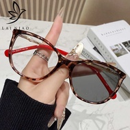 Anti Blue Light Glasses Flat Glasses Frame Fashion Color-changing Glasses Student Myopia Glasses Gla