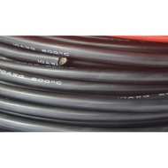 AWG 10 10AWG AWG10 Black Cable (10cm)