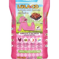 [ยกกระสอบ] Lola&Co อาหารเม็ดสุนัข สุนัขโต ปราศจากผลพลอยได้ อุดมด้วยผลไม้ 5 สี ดีต่อสุขภาพ ขนาด 7 kg