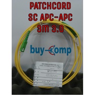 PATCHCORD PATCHCORE SC APC-APC 3.0 3m - FIBER OPTIC