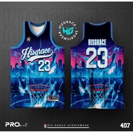407 HG BASKETBALL CONCEPT JERSEY FULL SUBLIMATION JERSEY QUALITY CUSTOMIZED UNIQUE