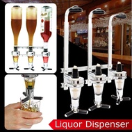 🥇Cocktail Shaker🥇3 Bottle Liquor Dispenser Wall Mounted Divider Cocktail Rack Stand Wine Beer Bar Beverage Dispenser Coc