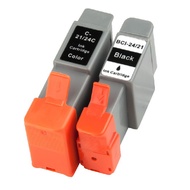 BCI-21 BCI-24 Compatible Ink Cartridge For Canon Printer (Black & Colour)