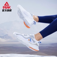 ❀♧▦Peak men s and women s running shoes summer new breathable mesh shoes shock-absorbing mesh casual