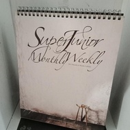 Super Junior Montly weekly 2012 kalender