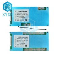 BMS 60A 50A 14S 45V 50.4V 51.8V 58.8V 100A 120A 3.6V/3.7V-4.2V Li-Ion 18650แบตเตอรี่ที่สมดุลบอร์ดซ่อ