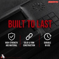 SIRENU8Y0C 4PCS Door Touch Inductor, ABS Black Exterior Handle Sensor, Smooth Use 4G8927753 Keyless 