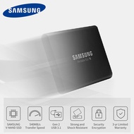 Samsung T5 SSD 500GB 1TB External Solid State Disk USB3.1 Type-C Portable Hard Drive for Laptop Desktop With 3 years warranty