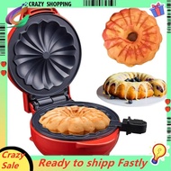 Mini Cake Maker   Double-Sided Heating Portable Bundts Cake Maker  Electric Cupcake Maker for Breakf