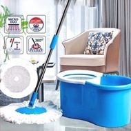 Spin Mop With Spinner and Bucket Magic Spin Floor Cleaning Mop 360 wet and dry flat rotating