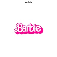 BARBIE STICKER / BARBIE STICKER / RETAIL STICKER / METAL STICKER / POP STICKER / INDIE STICKER / BAN