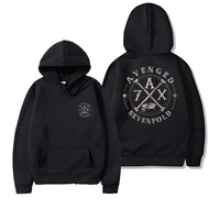 Medium clothing Sweater Pullover Hoodie Avenged sevenfold A7x logo black
