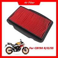 Motorcycle Replacement Engine Air Intake Filter Cleaner Air Filter Element For Honda CB190R CB190X C