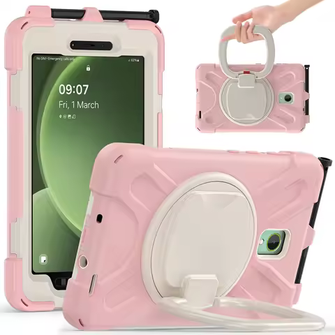 Case For Samsung Galaxy Tab Active 5 3 SM-X300 X306B T570 T575 Heavy Duty Cover Shockproof With 360 