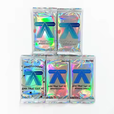3/5 Packs Anh Trai Say Hi Holographic Photo Cards - Thailand Idol LOMO Collectible Cards Perfect Gif