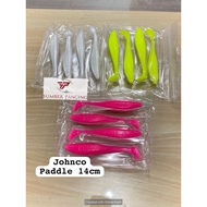 Paddle pop 14cm Johncoo Soft Plastic Soft Frog Soft Lure Price per Pack Contains 4 pcs