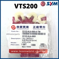 [100% ORI] VTS200 VTS 200 GTS200 ELEGEN SLIDER SLIDE U PIECE SET 22132-HLA-000-A [100% ORIGINAL SYM]
