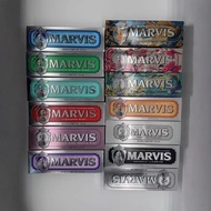 意大利玛尔斯牙膏 Marvis Whitening Toothpaste from Italy  意大利玛尔斯薄荷牙膏85ml洁白薄荷味牙膏 原箱6支一塑封 现08.13