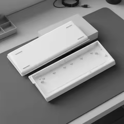 H60 Keyboard Frame CNC Machined 60% Keyboard Case Long-Lasting Construction Spray Coated Finish for 