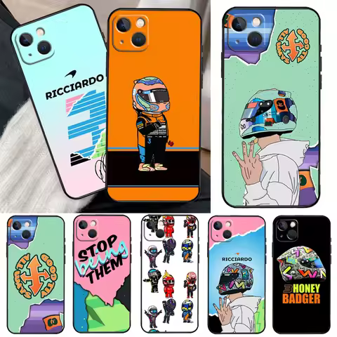 F1 Daniel Ricciardo 3 Phone Case For iPhone 16 15 14 Pro Max Plus 12 11 13 Pro Max 12 Mini 13 Mini C