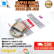 Kampas Ganda Beat Scoopy Spacy Karbu Fi Original 22535-KZL-A00