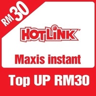 Maxis Hotlink 30 days Topup Reload RM30 Maxis