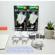 Travel Charger Infinix GT20pro 240W For Type c Fast Charger Casan Infinix Usb C GT20pro 240W Charger