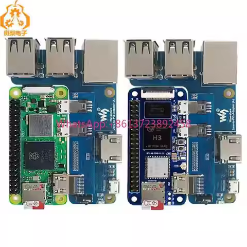 Raspberry Pi zero 2W banana Pi M2 with to 3B interface expansion board pi0 USB HUB RJ45