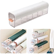 mimiangshop-Drawer Underwear Organizer Divider, Wall Mount 6 Cell Drawer Storage Boxes and Acrylic