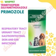 ♞,♘,♙PRIMOZOLE FOR DOG & CAT (TRIMETHOPRIM SULFAMETHOXAZOLE) Respiratory, Urinary, Gastrointestinal