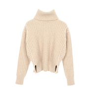 【二手】愛馬仕 HERMES 針織衫 34/5H2627DA 米色羊毛針織女裝