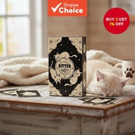 Kitten Tarot Deck, 78-Card Fortune Telling Game, Oracle Deck, Divination Table Game