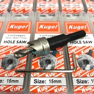 MATA KUGEL HOLE SAW HSS IRON 15 mm - HSS IRON DRILL BIT Original 