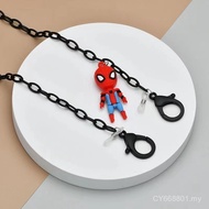 Children's Avengers Captain America Spiderman Superman Iron Man Series Glasses Chain Necklace Multi-