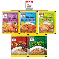 ADABI Pes 17g Serbuk Nasi Goreng Instant Fried Rice Powder - NG Cina | NG Tom Yam | NG Kampung | NG 