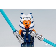 LEGO Star Wars 75283 75310 - Ahsoka Tano Jedi Minifigure with Light Sabers (NEW)