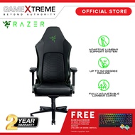 Razer ISKUR V2 Gaming Chair NASA + AP Packaging (Black with Green Stiches)