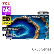 TCL 75C755 75 吋 QD-Mini LED 4K 智能電視 精準控光/極緻畫質/減少模糊和延遲