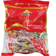 Sanwa Gula Udang Merah Red Prawn Peanut Candy 400g 红虾酥糖