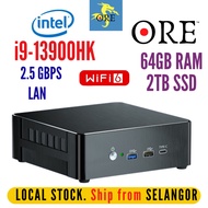 ORE K11 Intel i9 13900HK Mini PC 64GB DDR5 RAM 2TB SSD WiFi 6 PC Gaming PC Computer Desktop Mini CPU