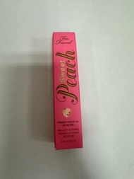 全新 Too Faced Creamy Peach Oil Lip Gloss