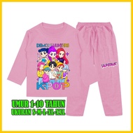 K-POP Girls' Sleepwear Set 1-10 Years Kids Pyjamas Girls Pyjamas Kids Pyjamas Set Girls