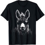 Donkey Animal Graphic Sunglasses Art Donkey T-Shirt