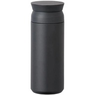 KINTO 20946 Travel Cup, 16.9 Liquid Ounce (500ml), Black, Double-Layer Vacuum Structure, Keep Warm K