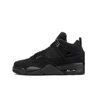 Shoes AJ4 Black Cat White Cement Basketball Shoes Joe 4 Men Women Same Style Casual Sports Shoes BRN