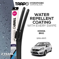 Wiper Trapo Hydrophobic Wiper Blade Honda Brio (2011-2017) Brio Car Wiper