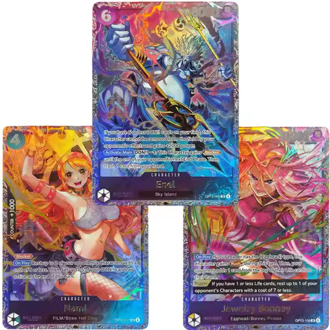 Proxy One Piece Card Game New Treasure Cup May 2026 Prizes Jewelry Bonney Nami Enel English Collecti