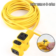 Cuộn Dây Điện Dài 30M Kèm Ổ Cắm Phích Cắm Đúc Chịu Lực Cao Đa Năng Tiện Lợi Dài 30M Dây Cấp Nguồn 22